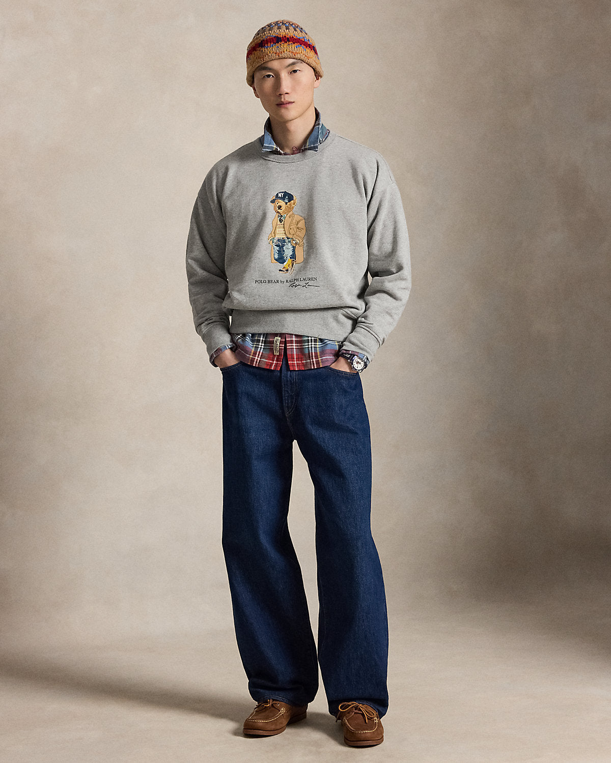 Vintage Fit Bear Sweatshirt
