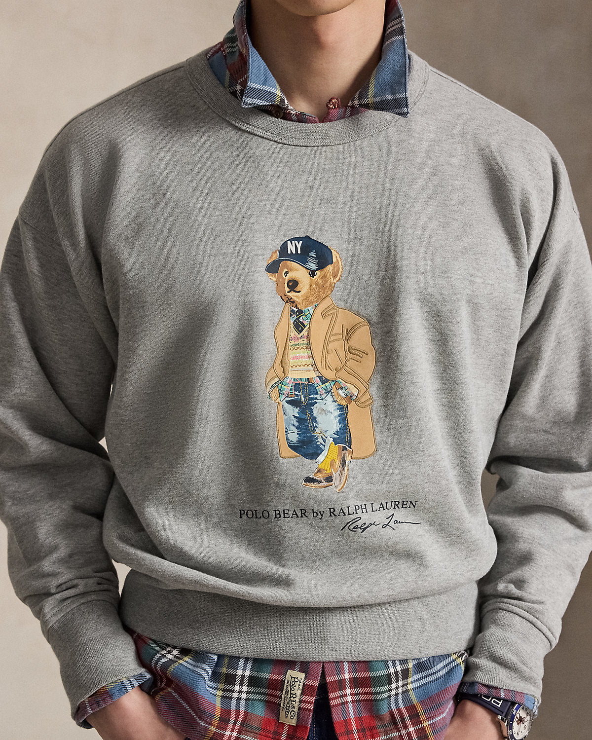 Vintage Fit Bear Sweatshirt