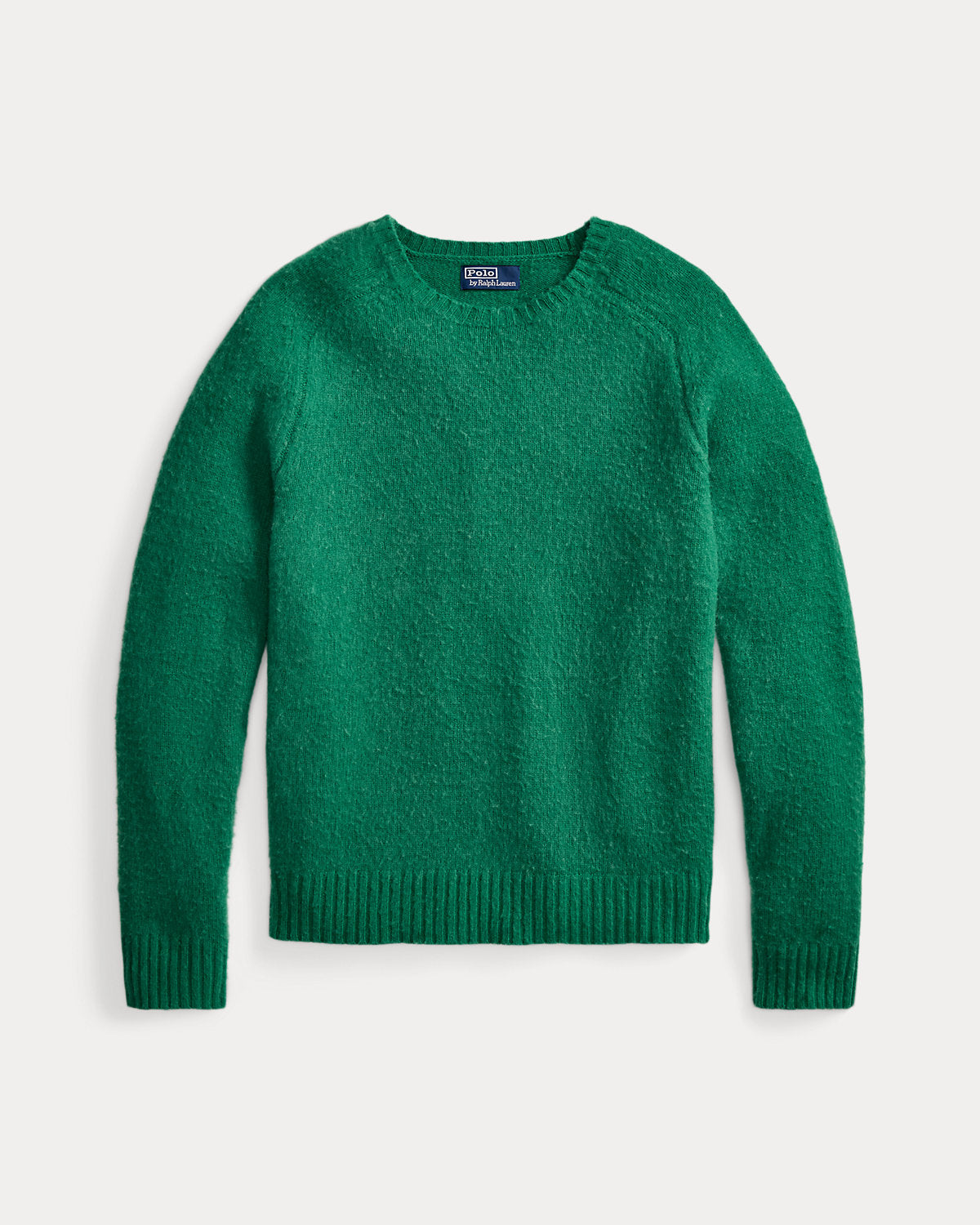 Suede-Patch Wool-Cashmere Sweater