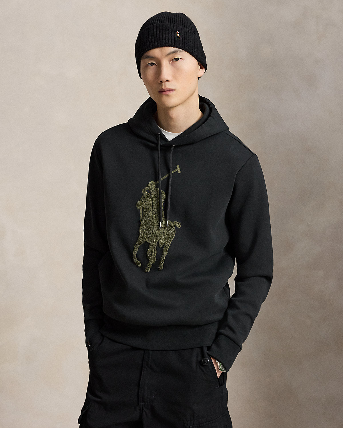 Big Pony Double-Knit Hoodie