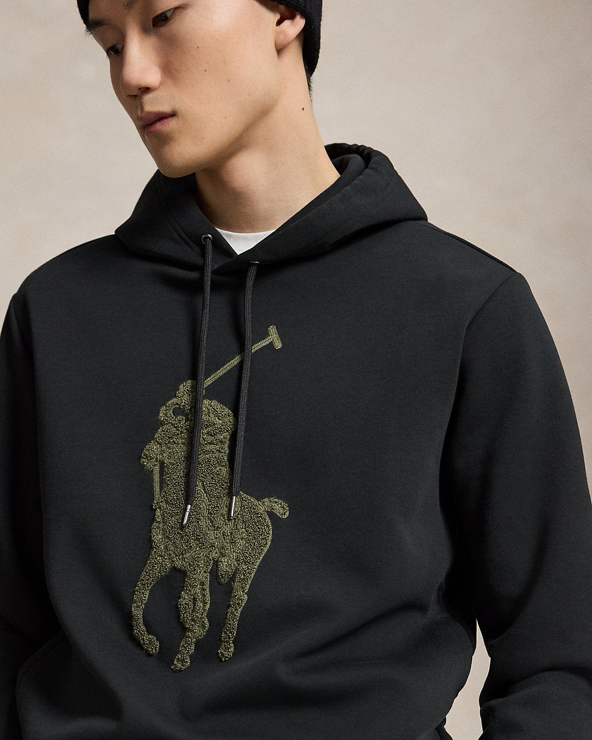 Big Pony Double-Knit Hoodie