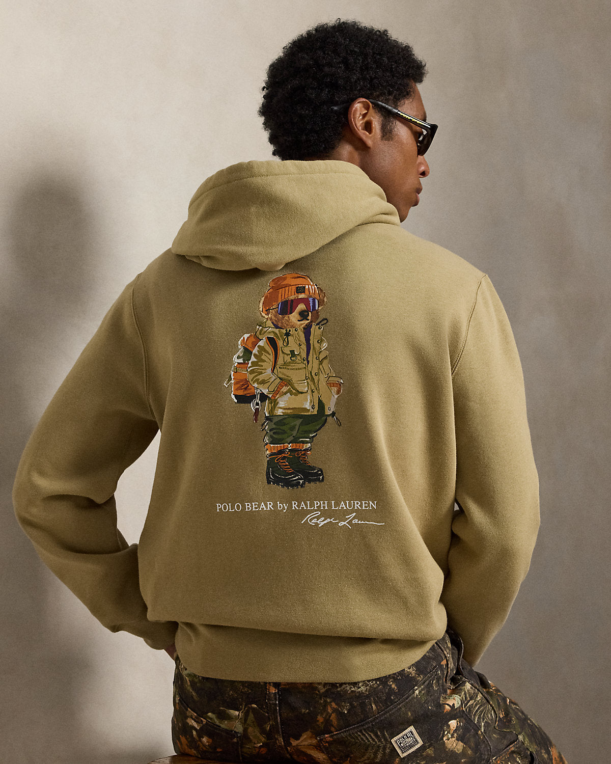 Men's Bear Fleece Hoodie