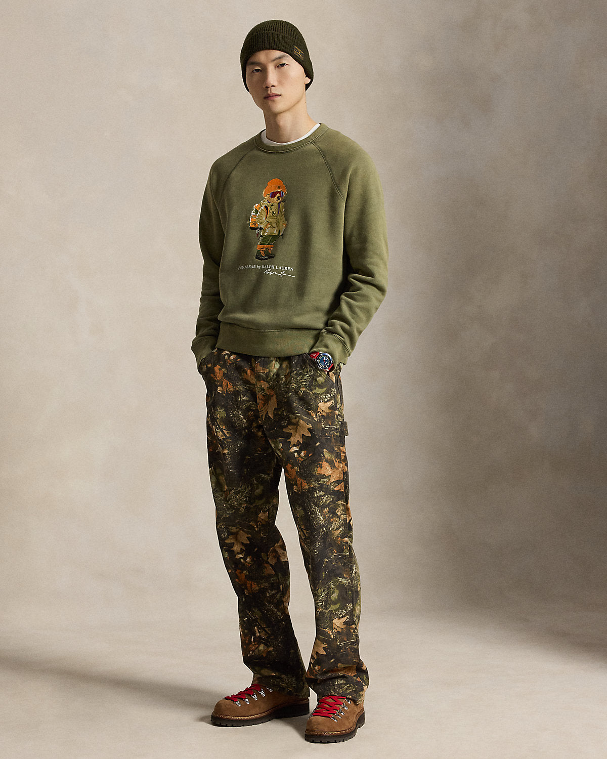 Bear Fleece Sweatshirt