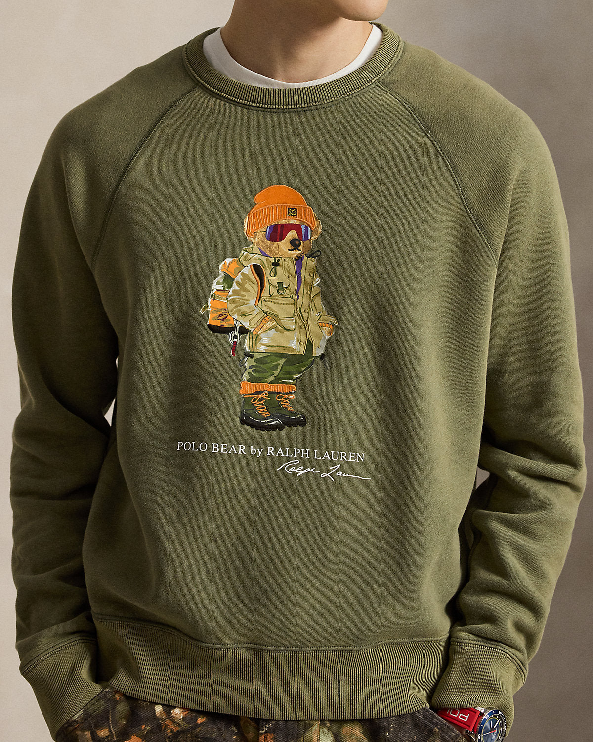 Bear Fleece Sweatshirt