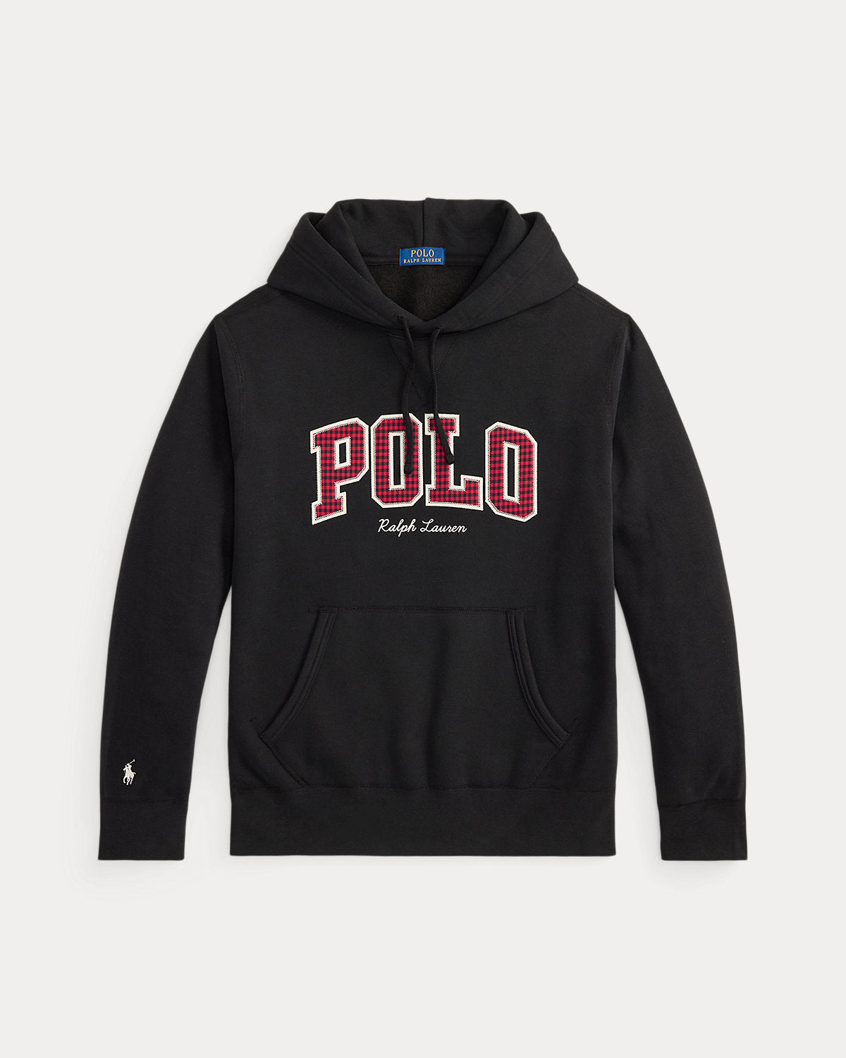 The Fleece Plaid-Logo Hoodie