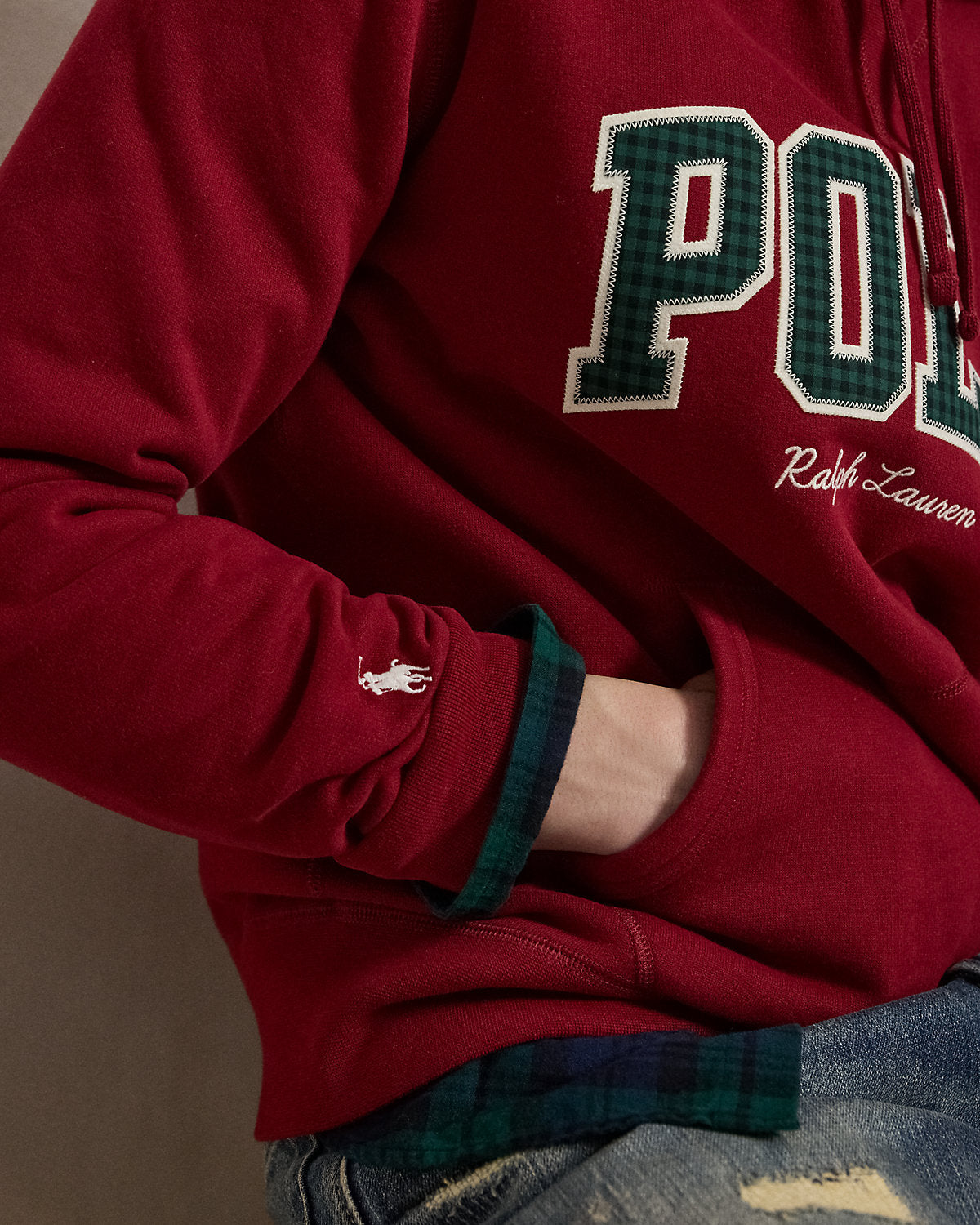 The Fleece Plaid-Logo Hoodie