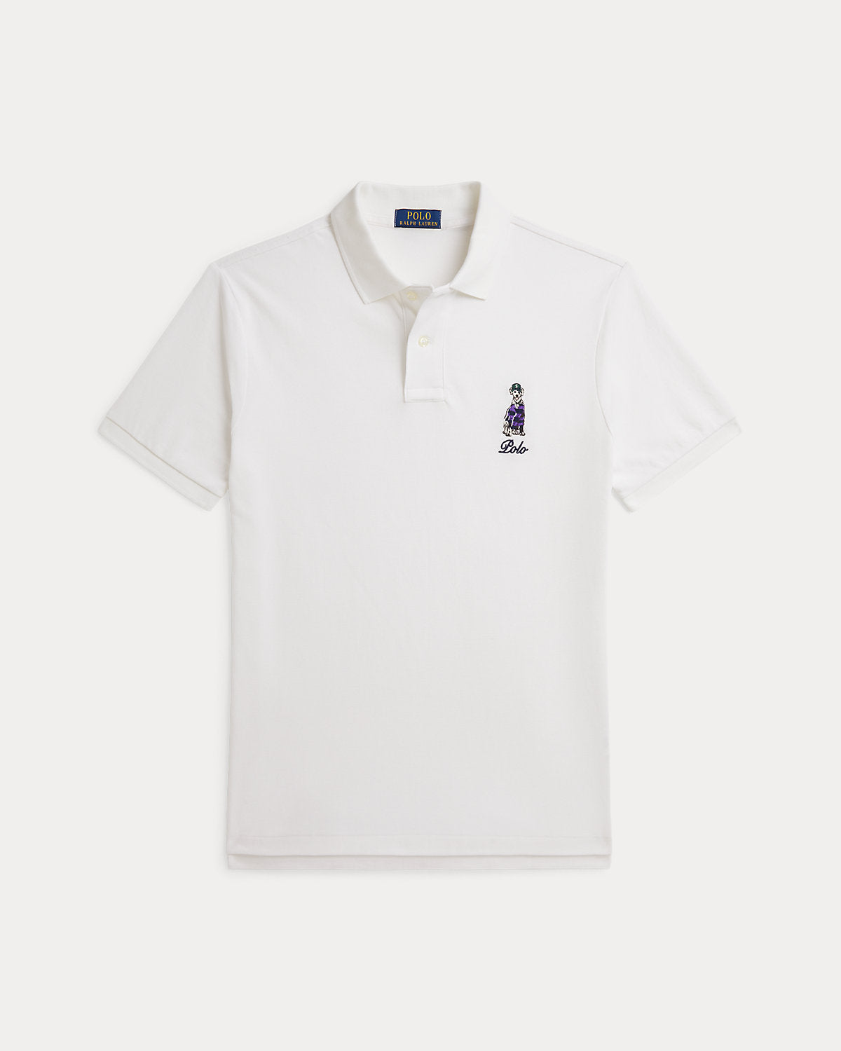 Custom Slim Fit Dog-Embroidered Polo