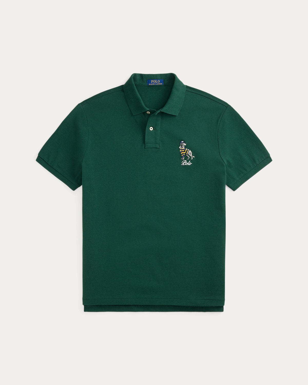 Custom Slim Fit Dog-Embroidered Polo