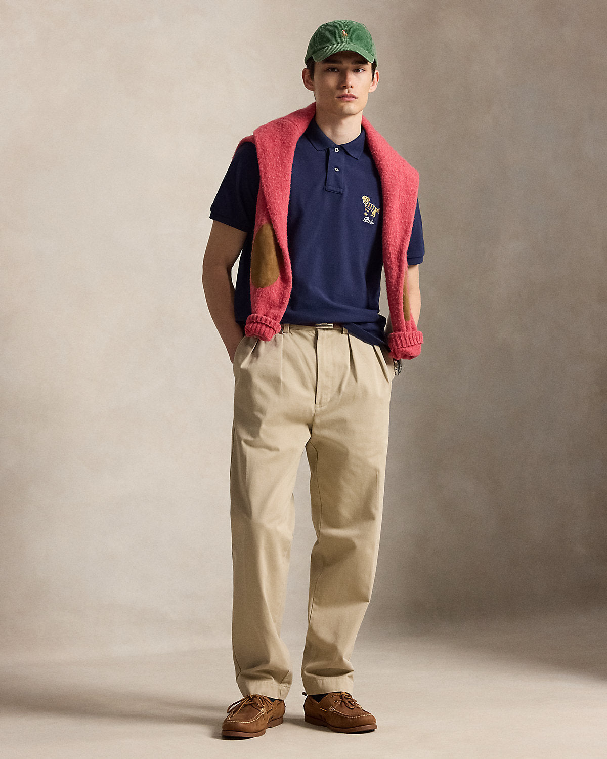 Custom Slim Fit Dog-Embroidered Polo
