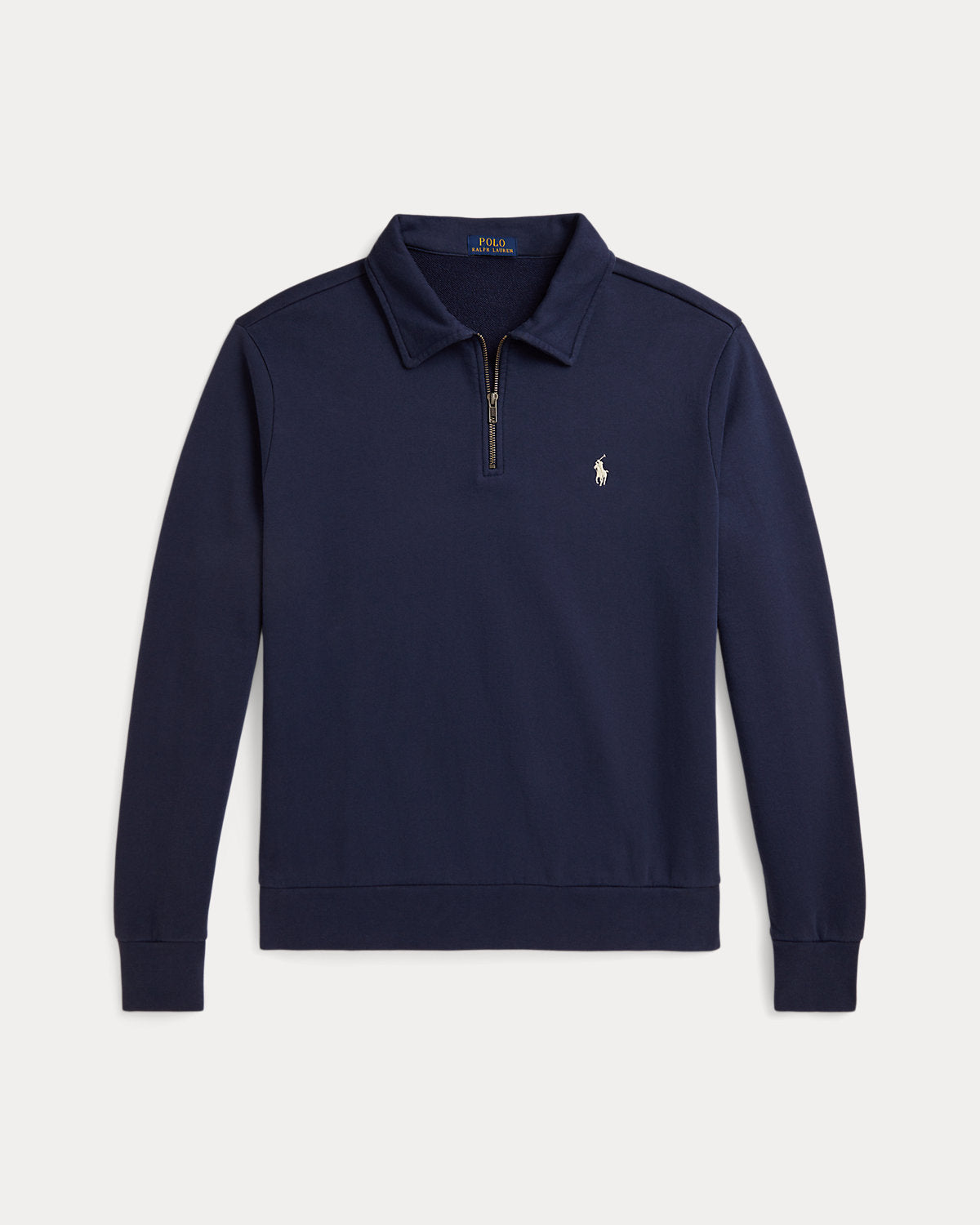 Loopback Fleece Collared Sweatshirt