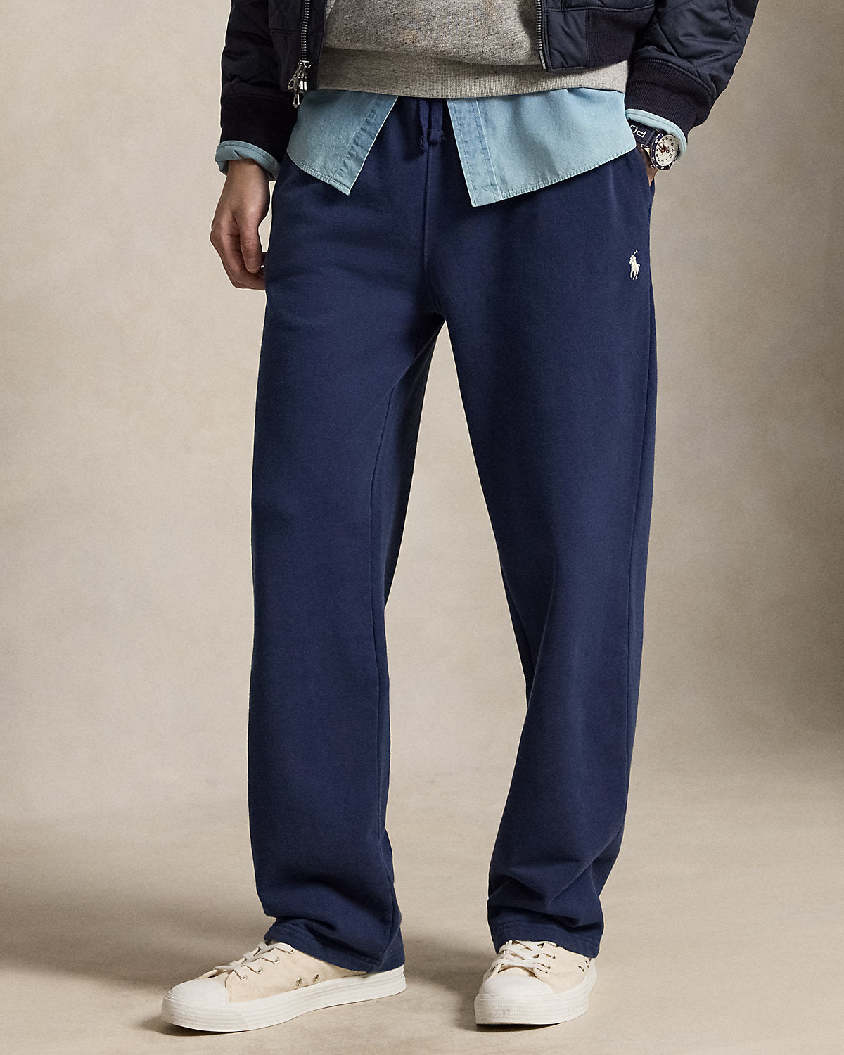 Loopback Fleece Drawstring Pant