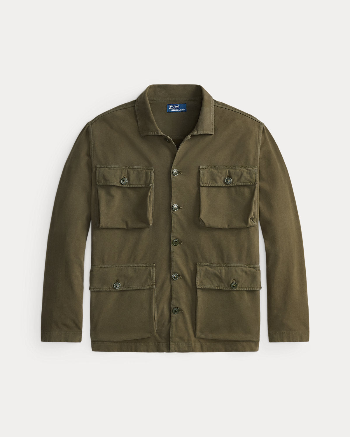 Sueded Moleskin Utility Overshirt