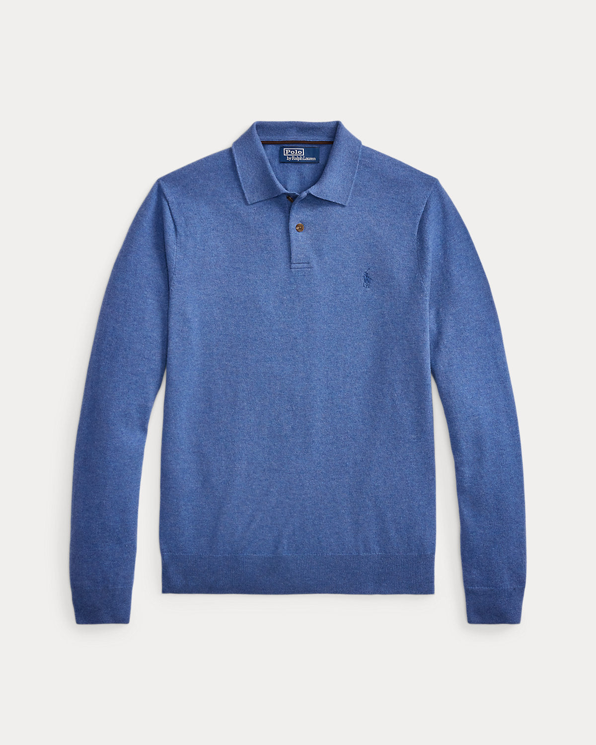 Men's Wool Polo-Collar Sweater