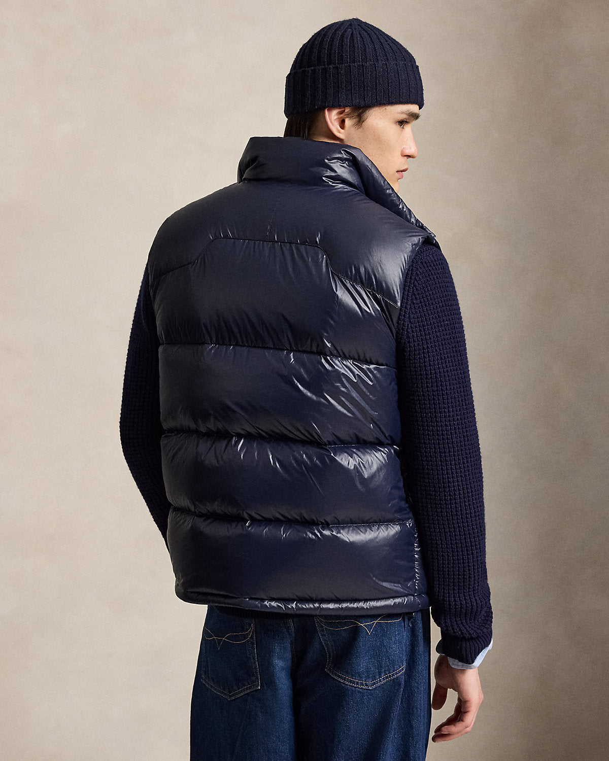 The Gorham Glossed Down Vest