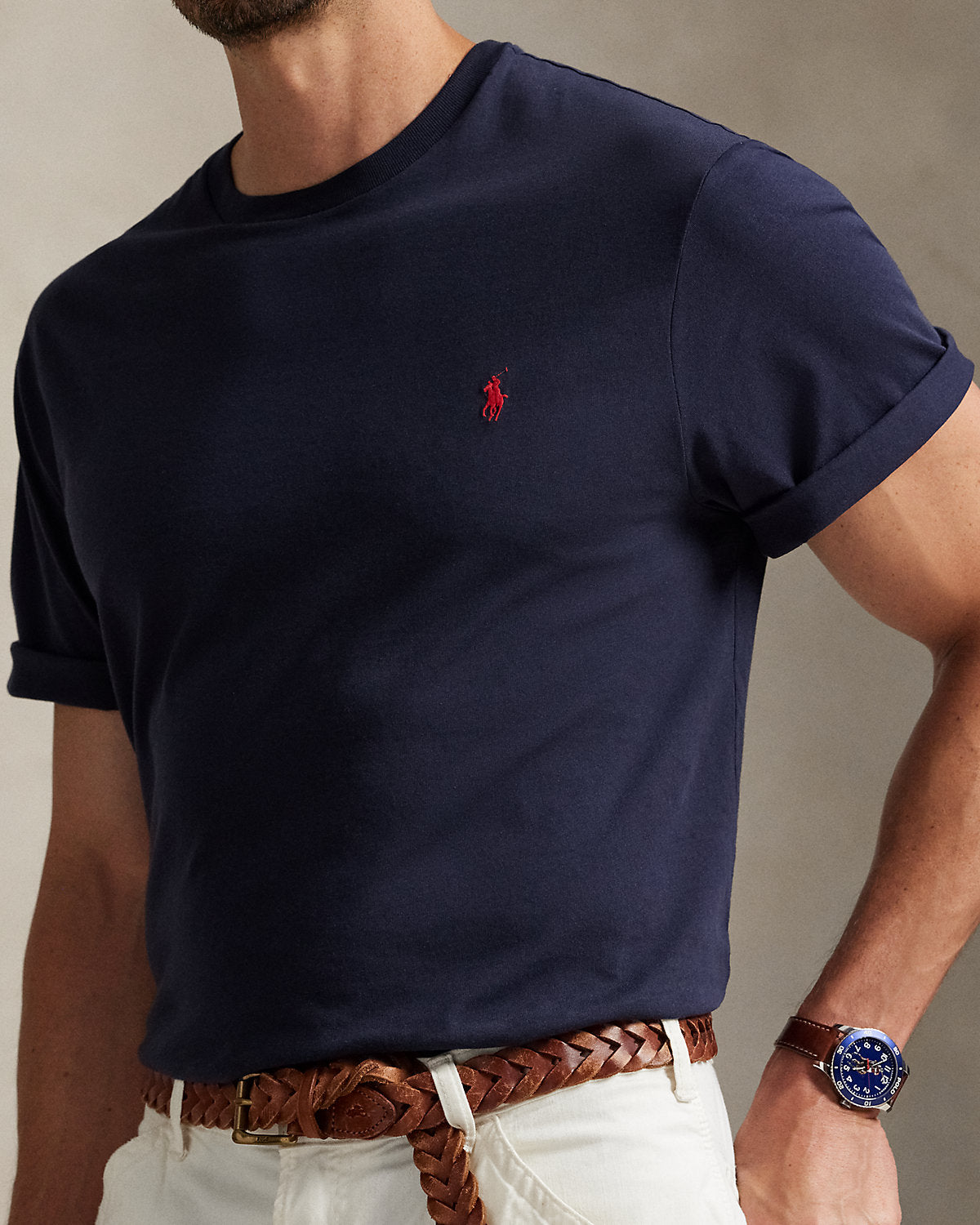 Jersey Crewneck T-Shirt