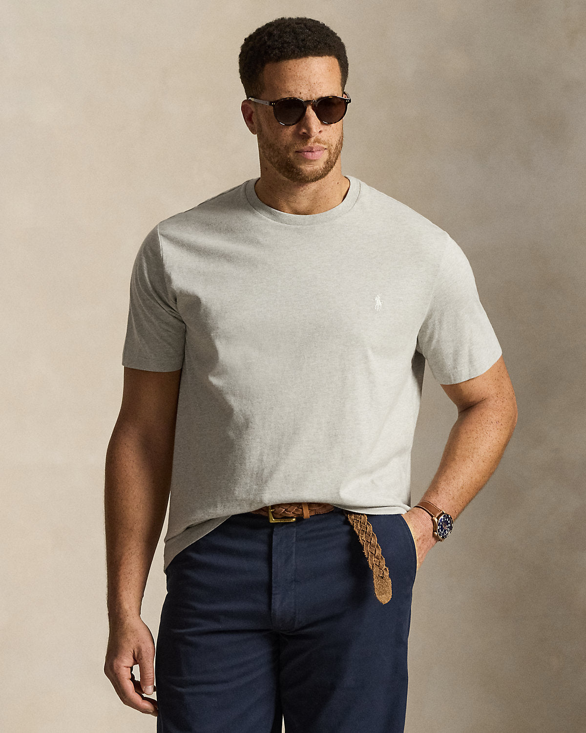 Jersey Crewneck T-Shirt