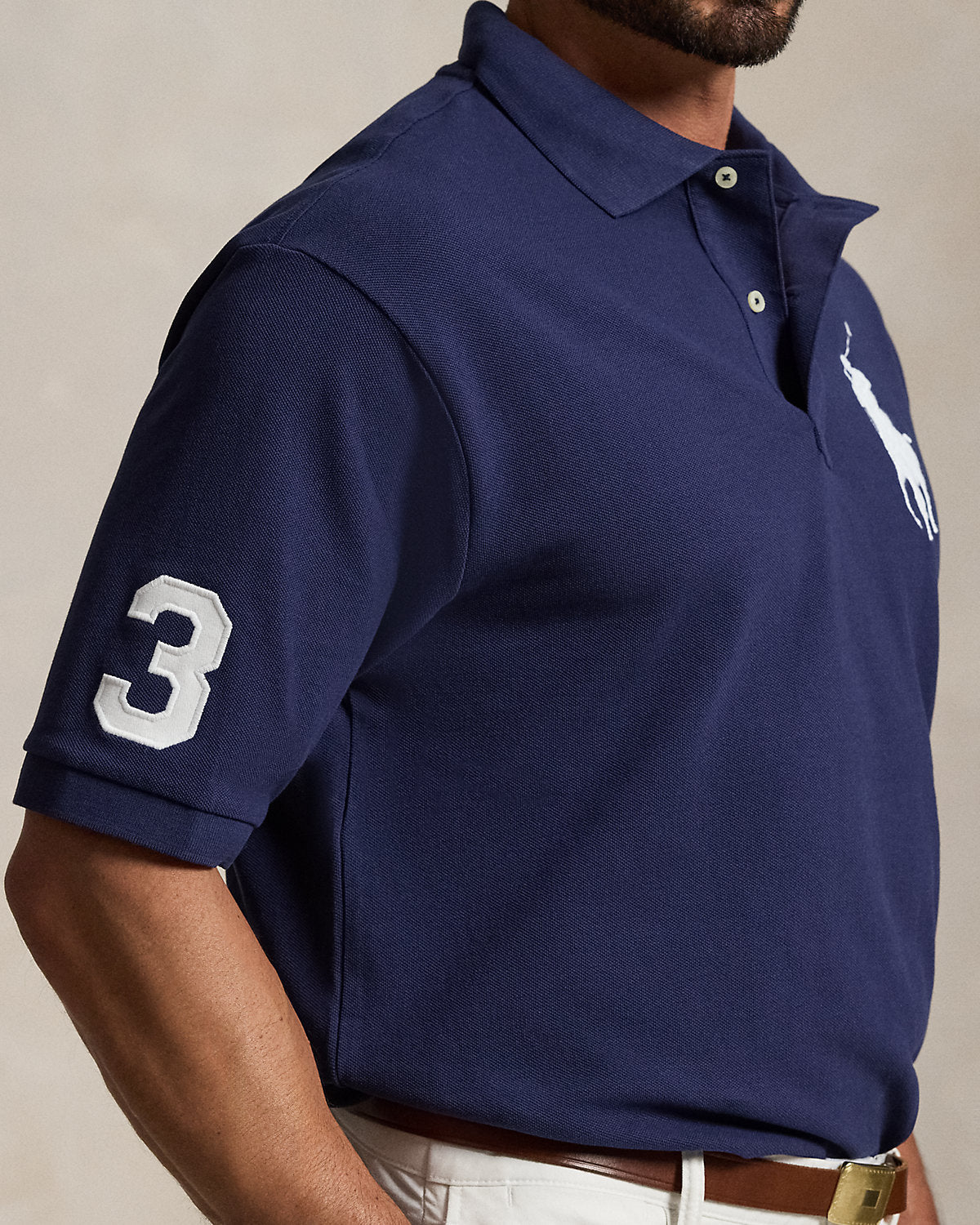 Big Pony Mesh Polo Shirt