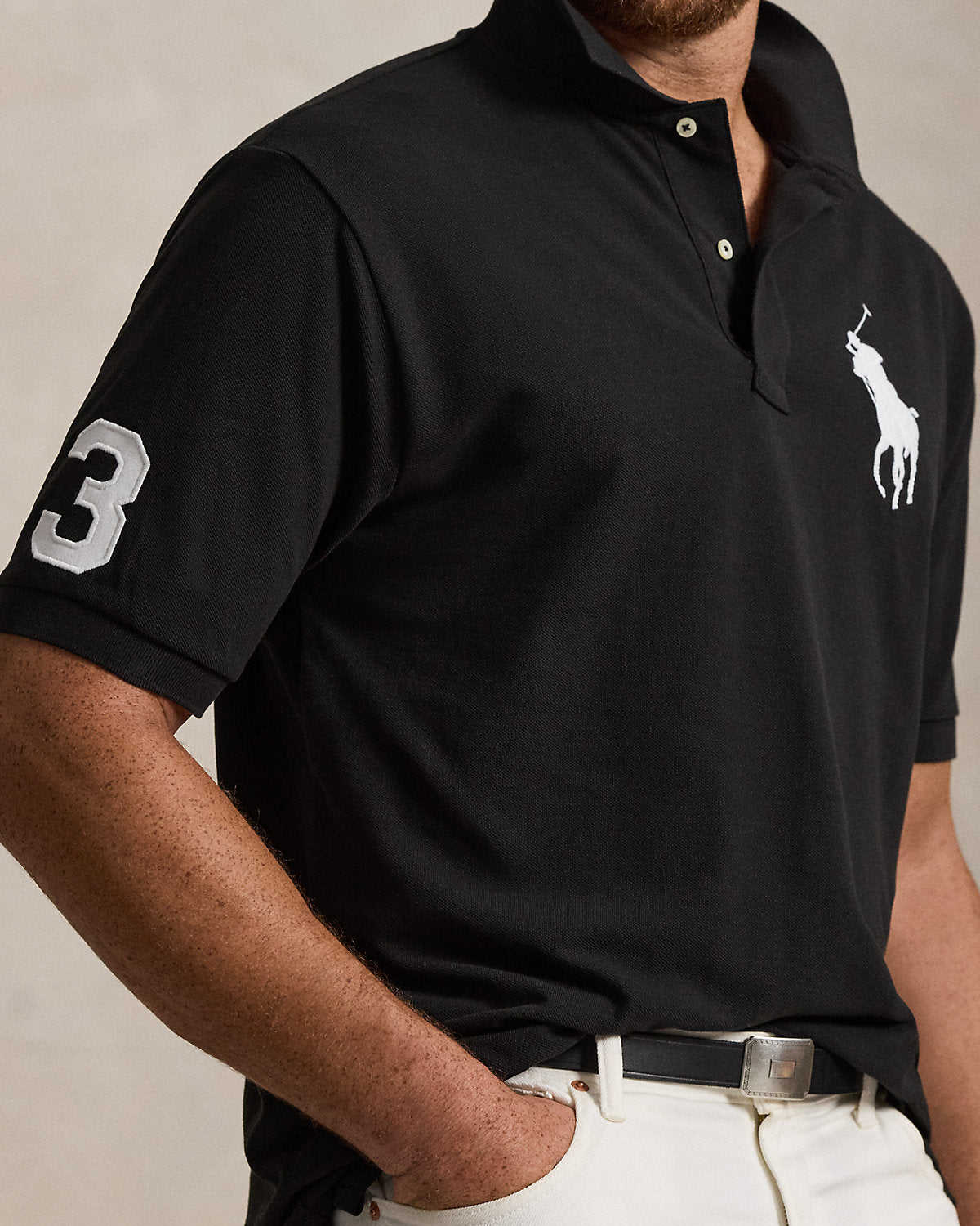 Big Pony Mesh Polo Shirt
