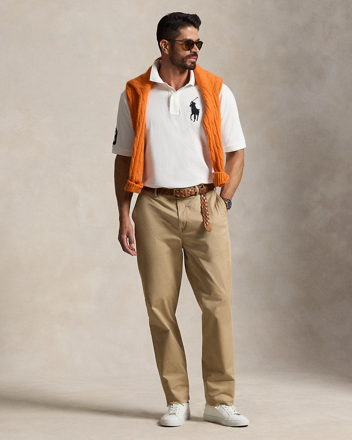 Big Pony Mesh Polo Shirt