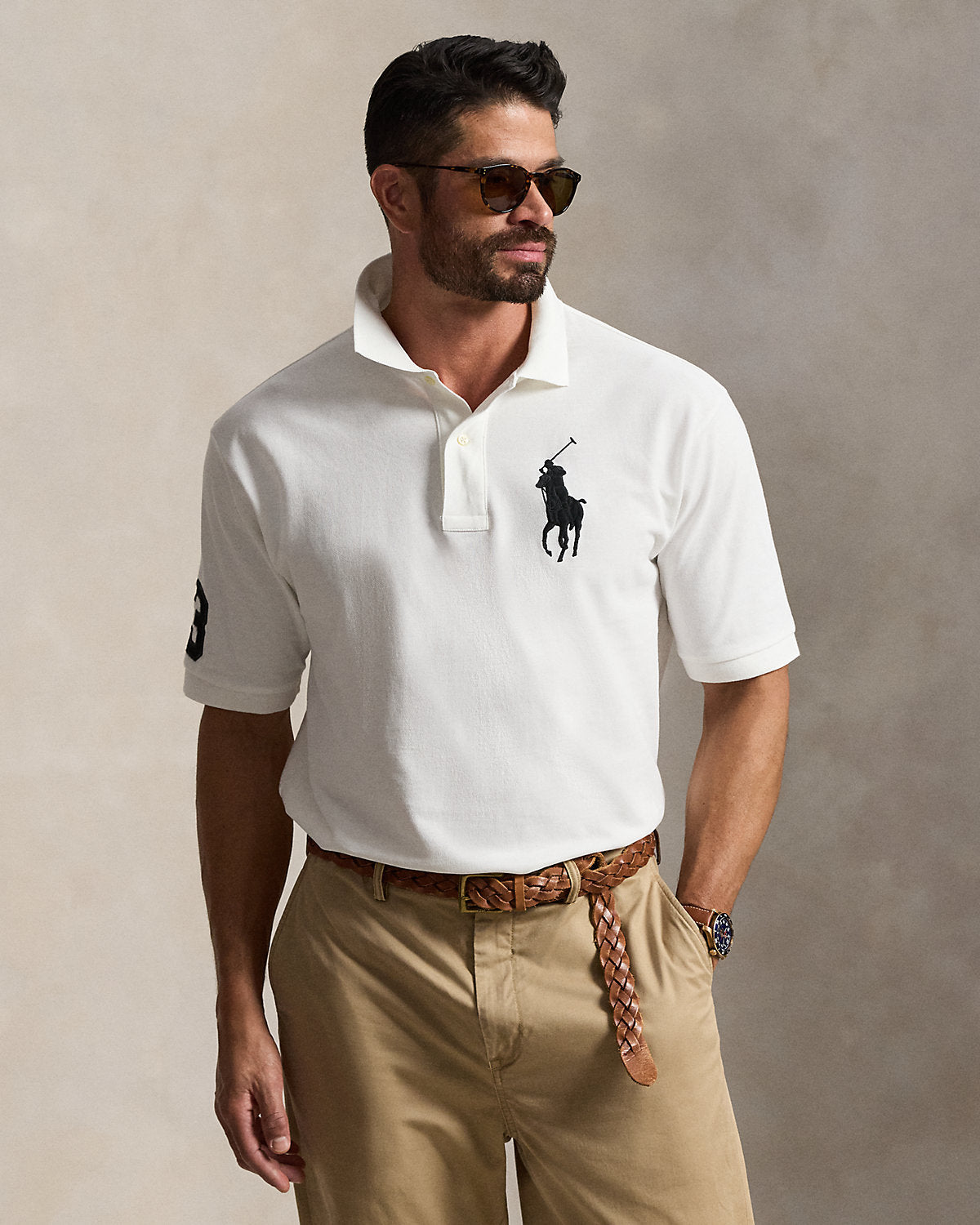 Big Pony Mesh Polo Shirt