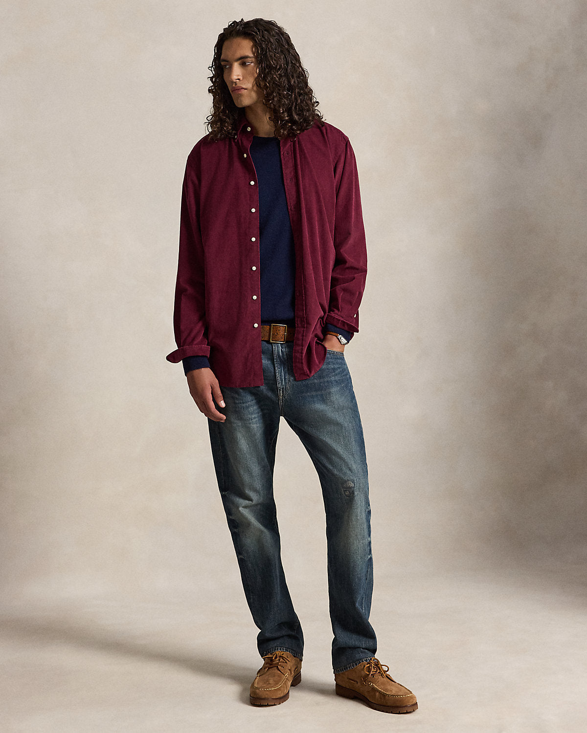 Fine-Wale Corduroy Shirt