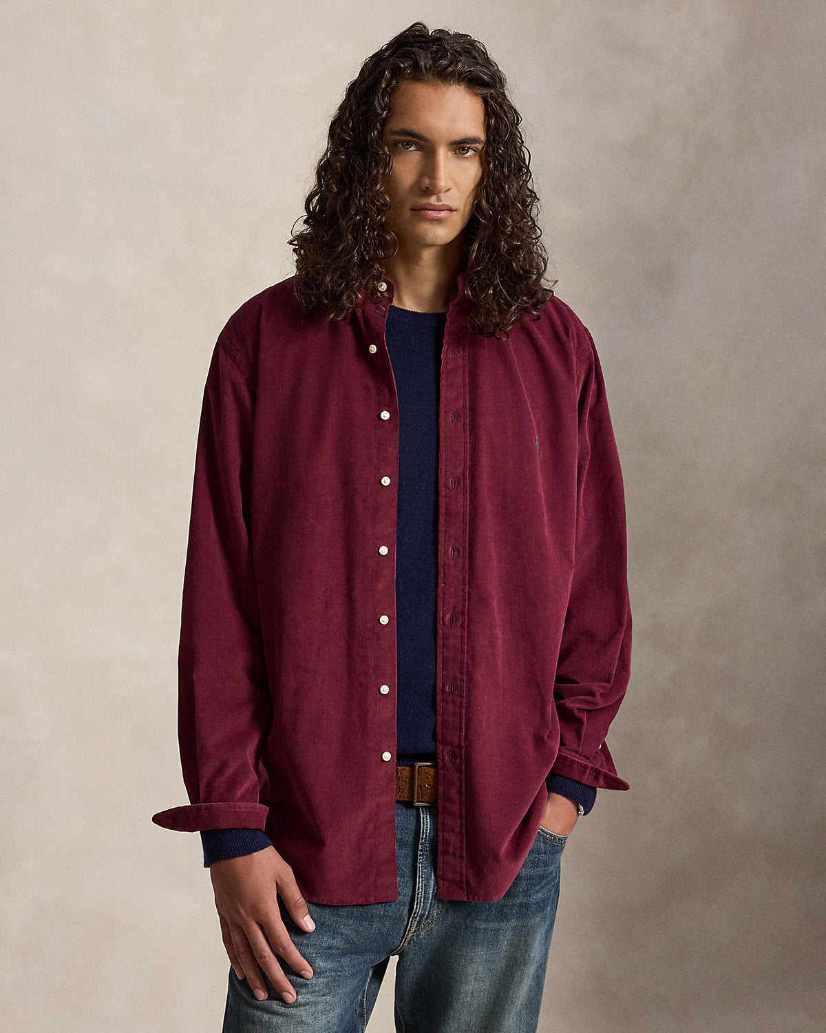 Fine-Wale Corduroy Shirt
