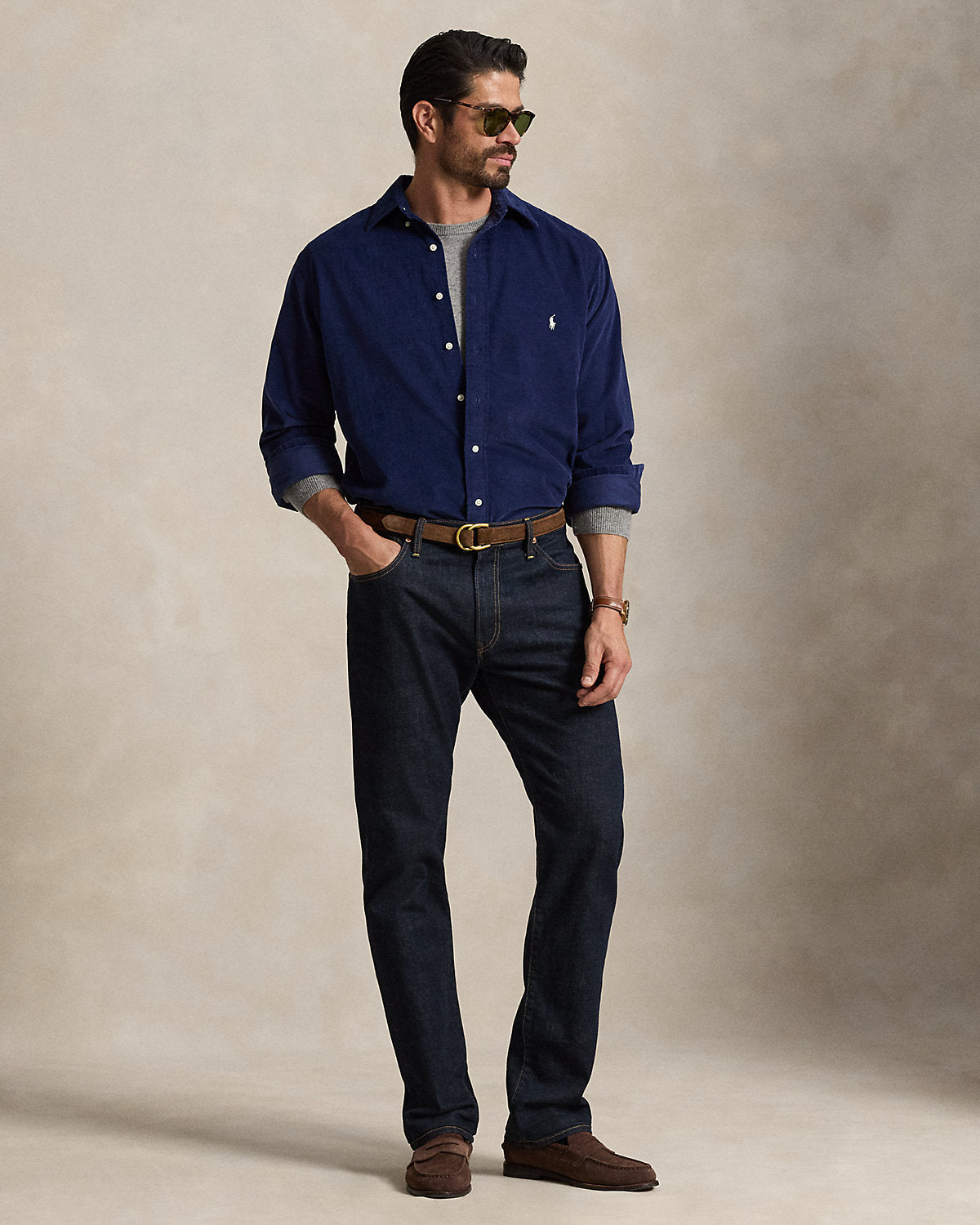 Fine-Wale Corduroy Shirt