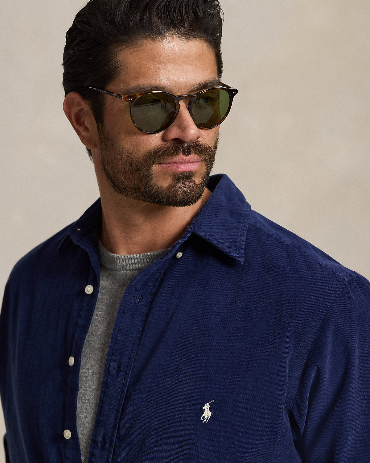 Fine-Wale Corduroy Shirt