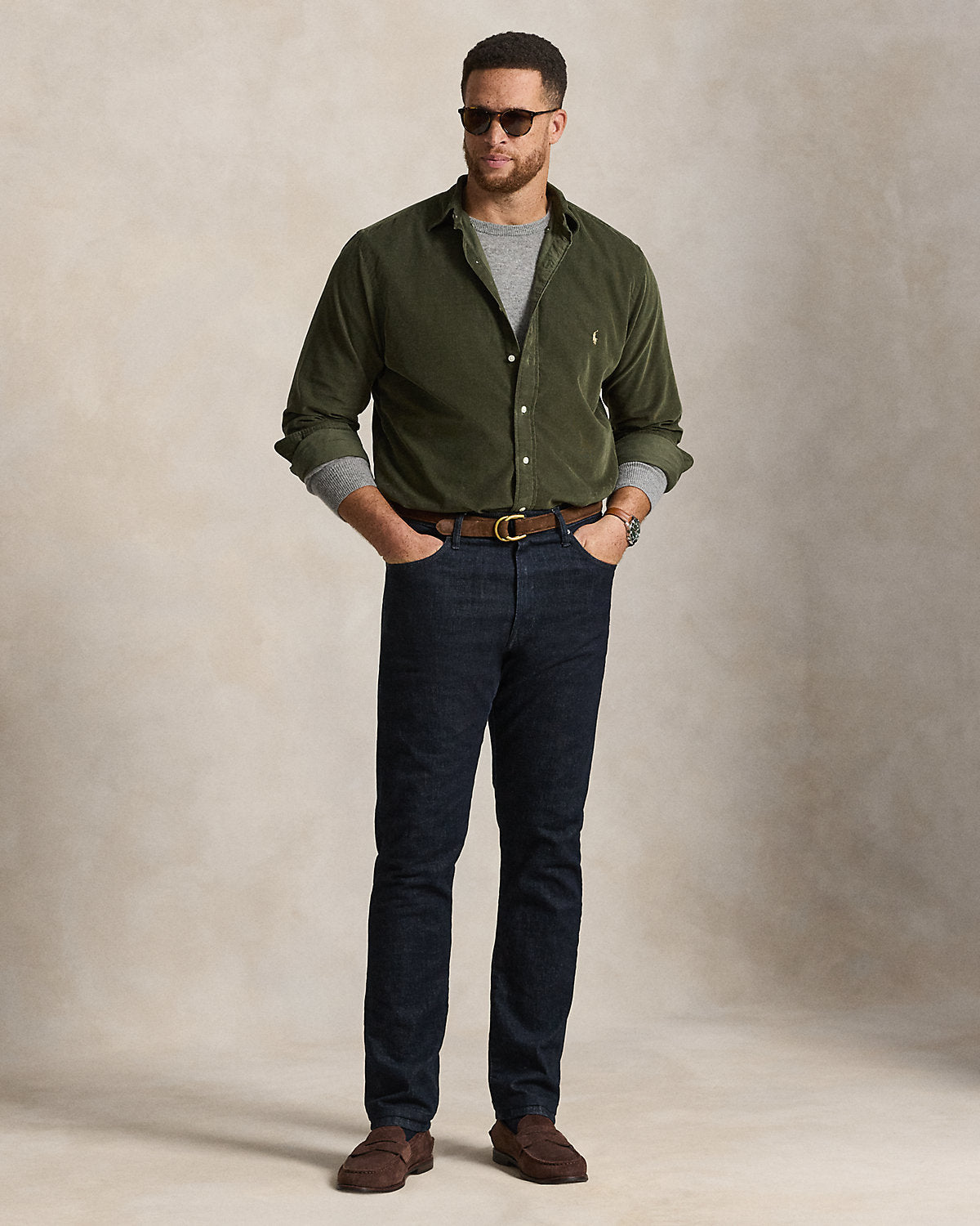 Fine-Wale Corduroy Shirt