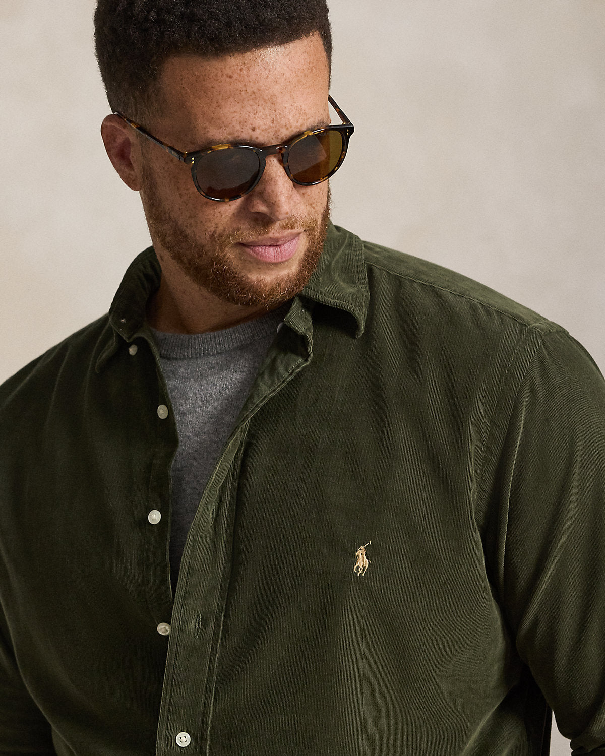 Fine-Wale Corduroy Shirt
