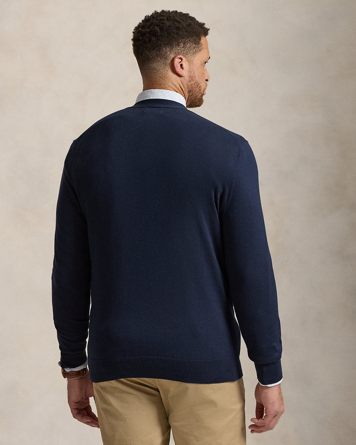 Cotton V-Neck Cardigan