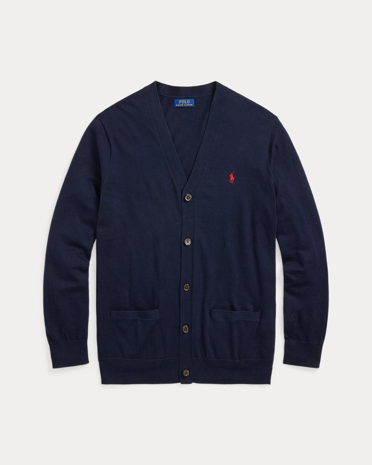 Cotton V-Neck Cardigan