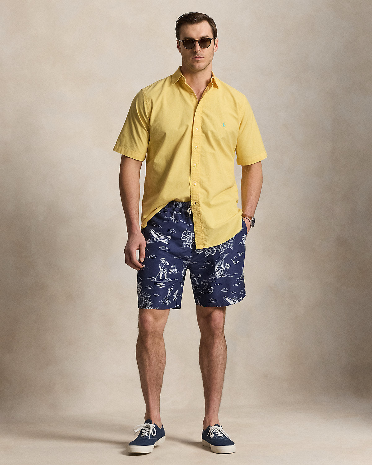 Garment-Dyed Oxford Shirt