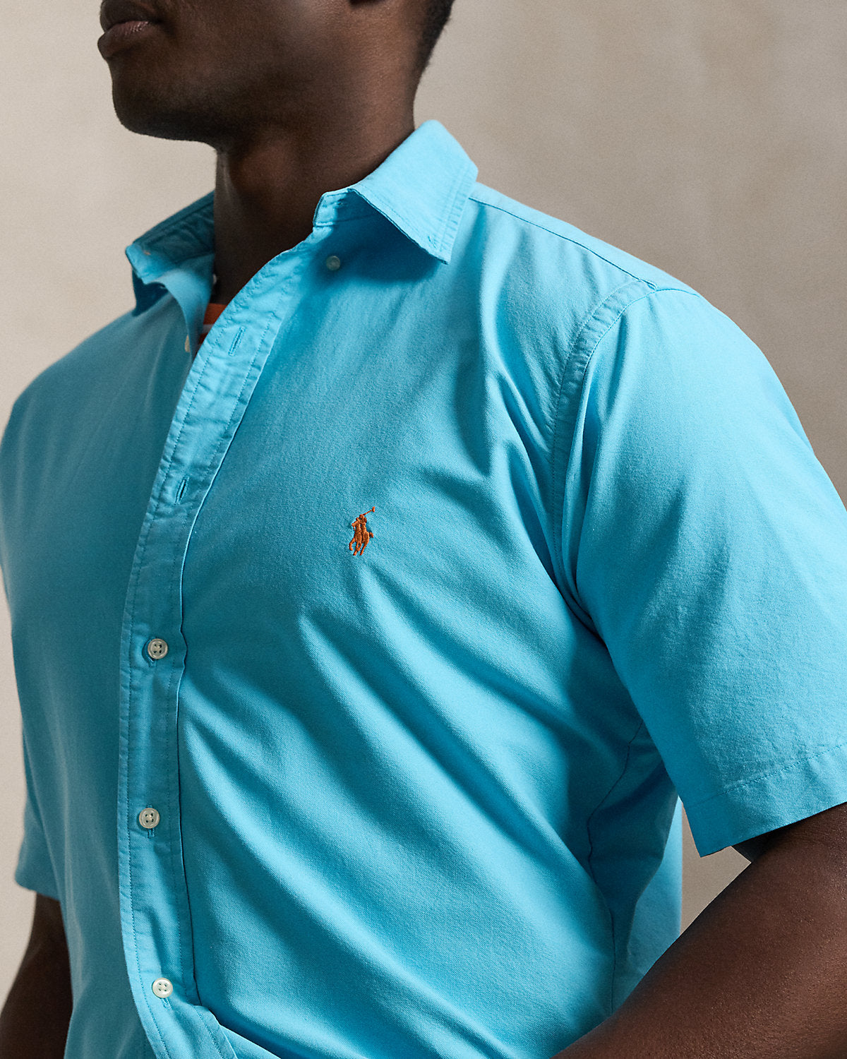Garment-Dyed Oxford Shirt
