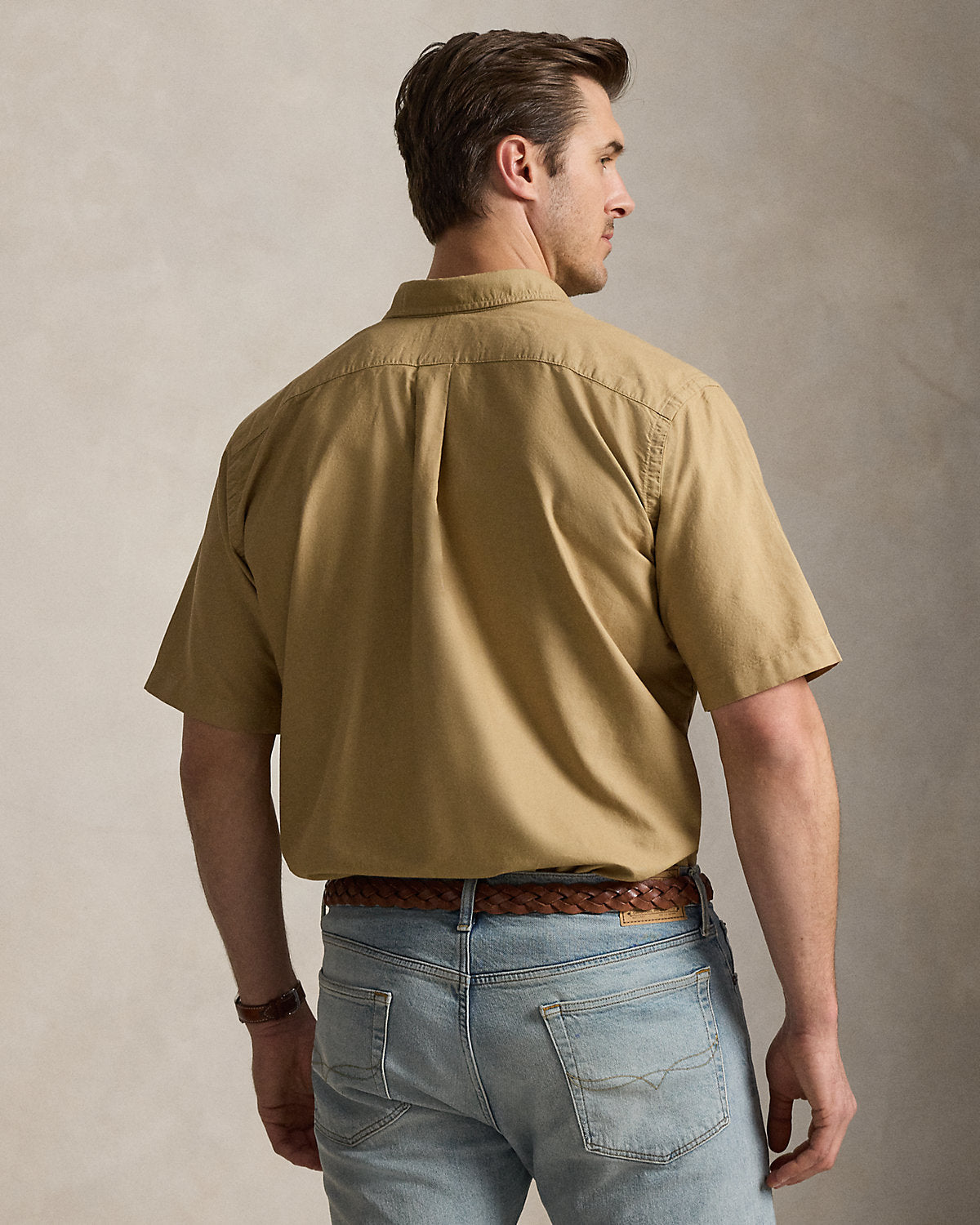 Garment-Dyed Oxford Shirt