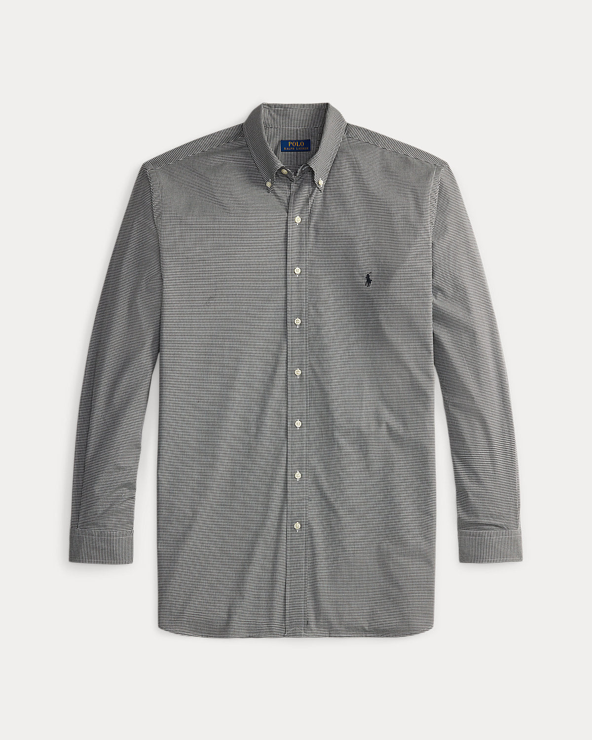 Gingham Stretch Poplin Shirt