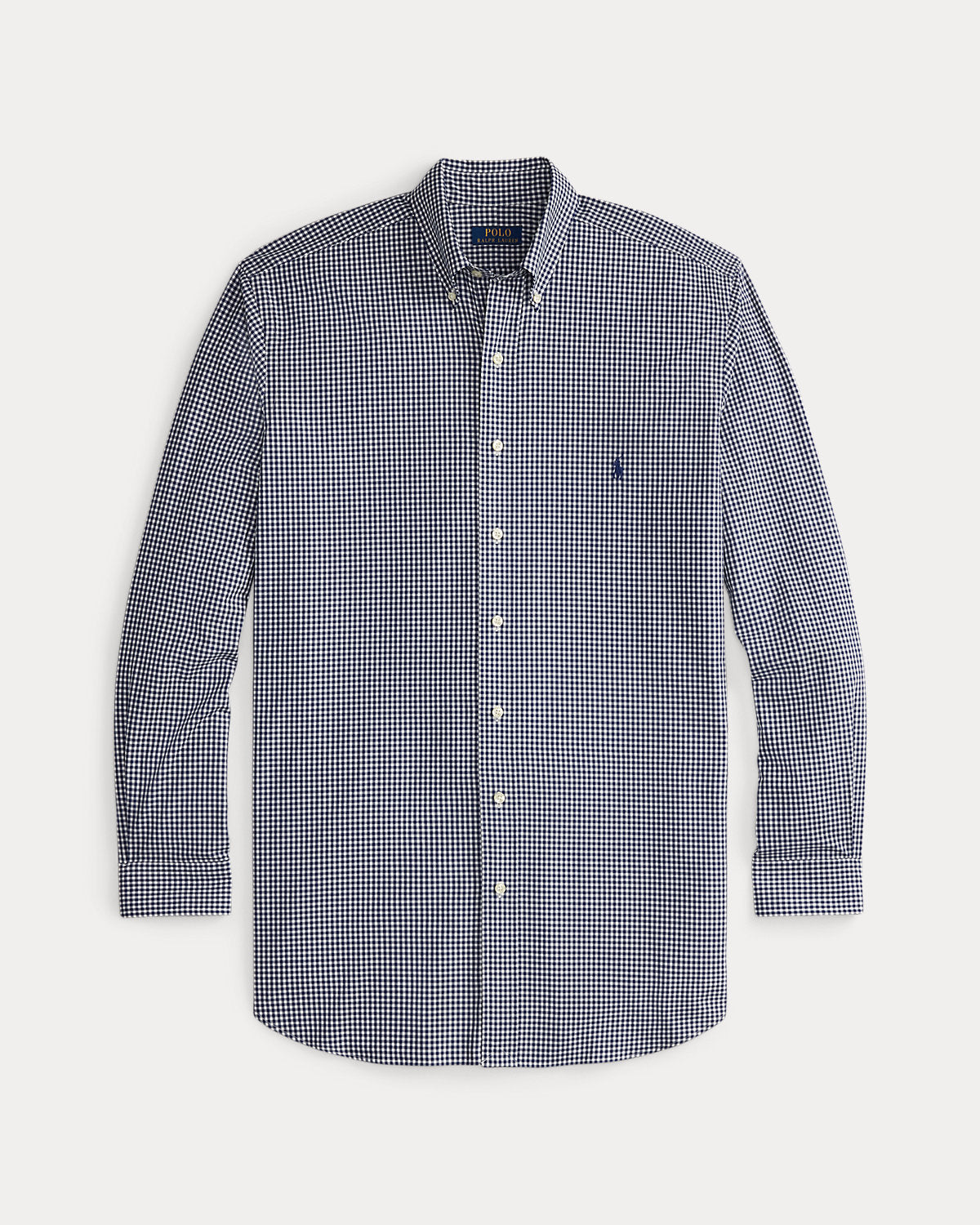 Gingham Stretch Poplin Shirt