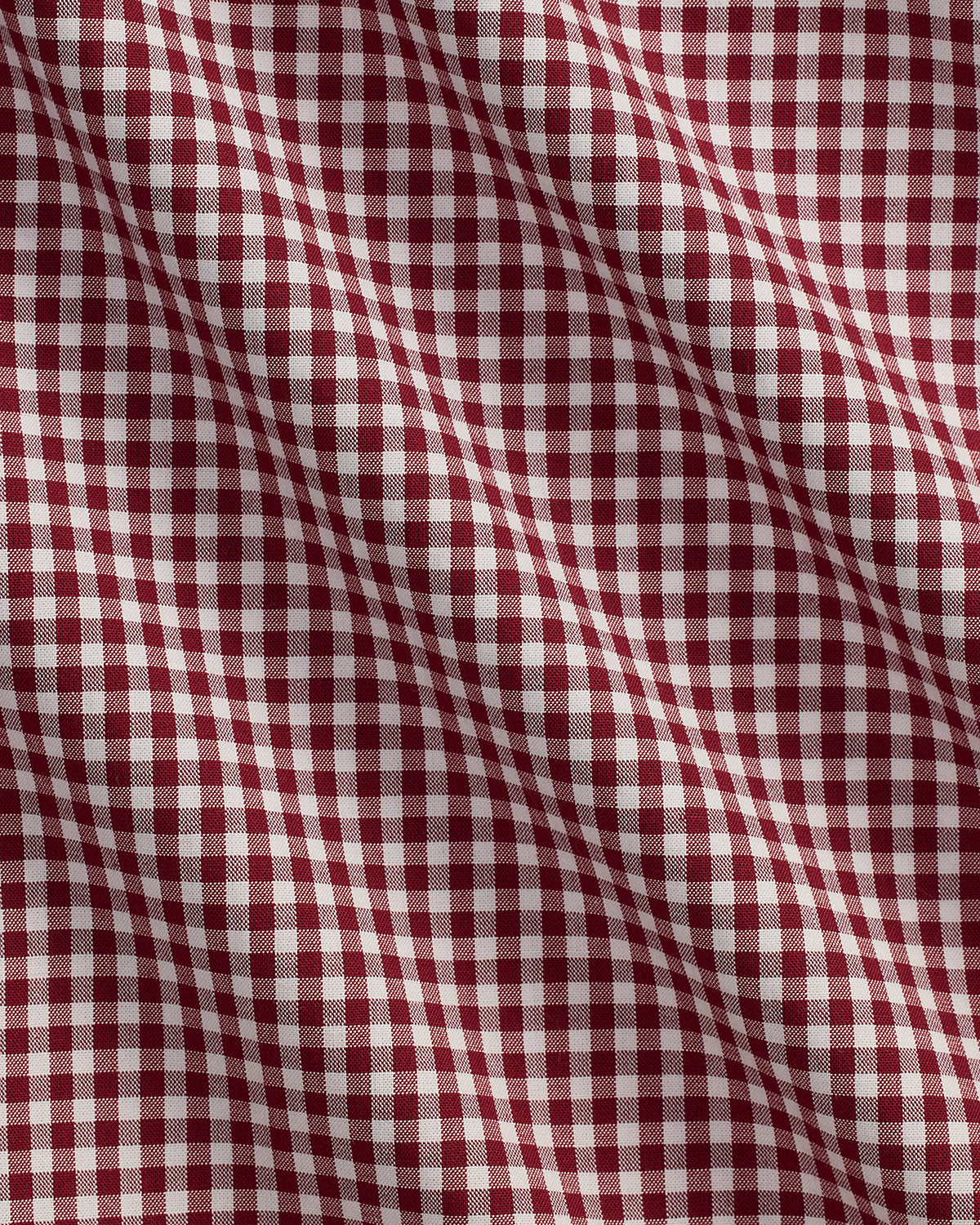 Gingham Stretch Poplin Shirt