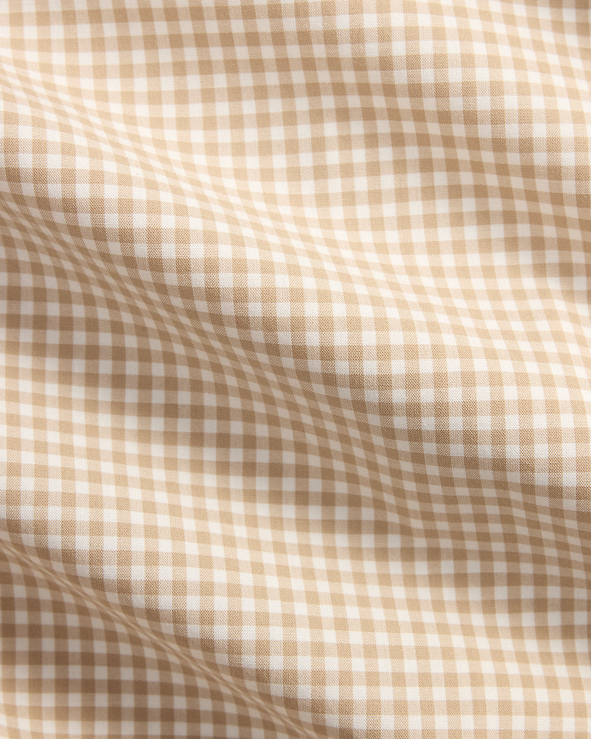 Gingham Stretch Poplin Shirt