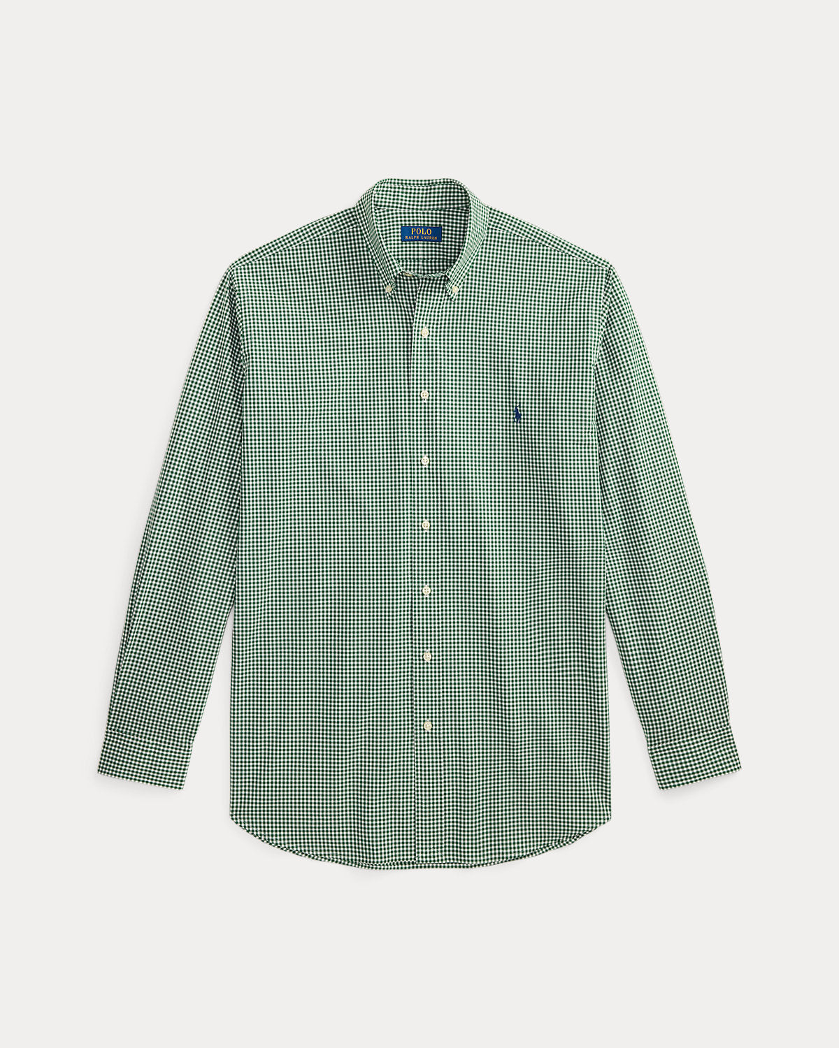 Gingham Stretch Poplin Shirt