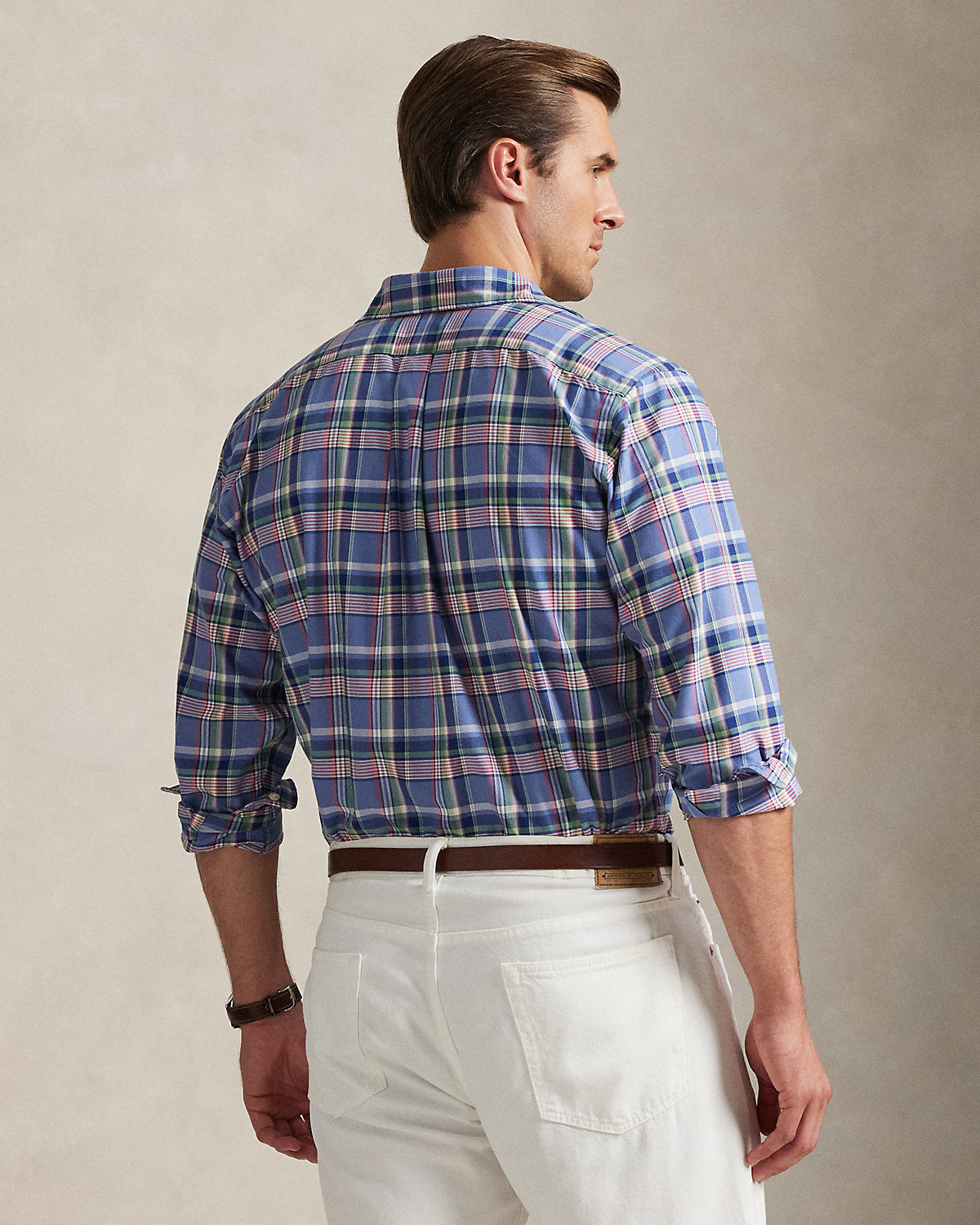 Plaid Oxford Shirt