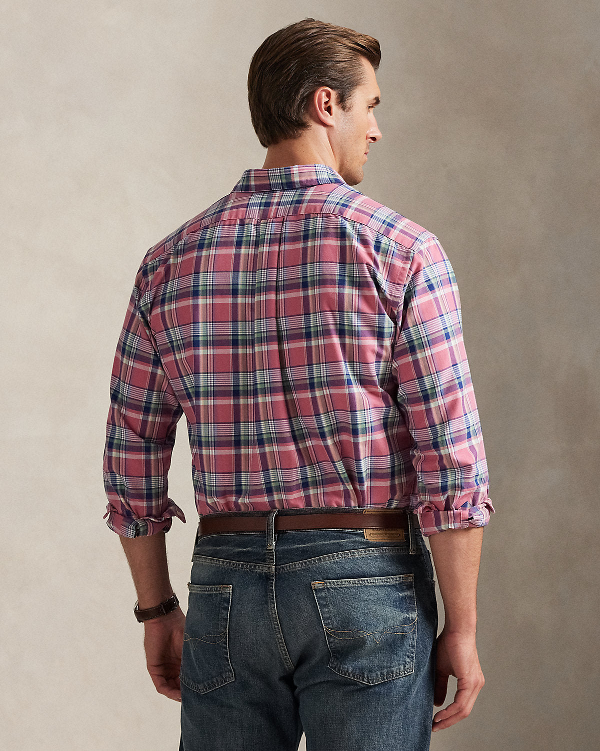 Plaid Oxford Shirt