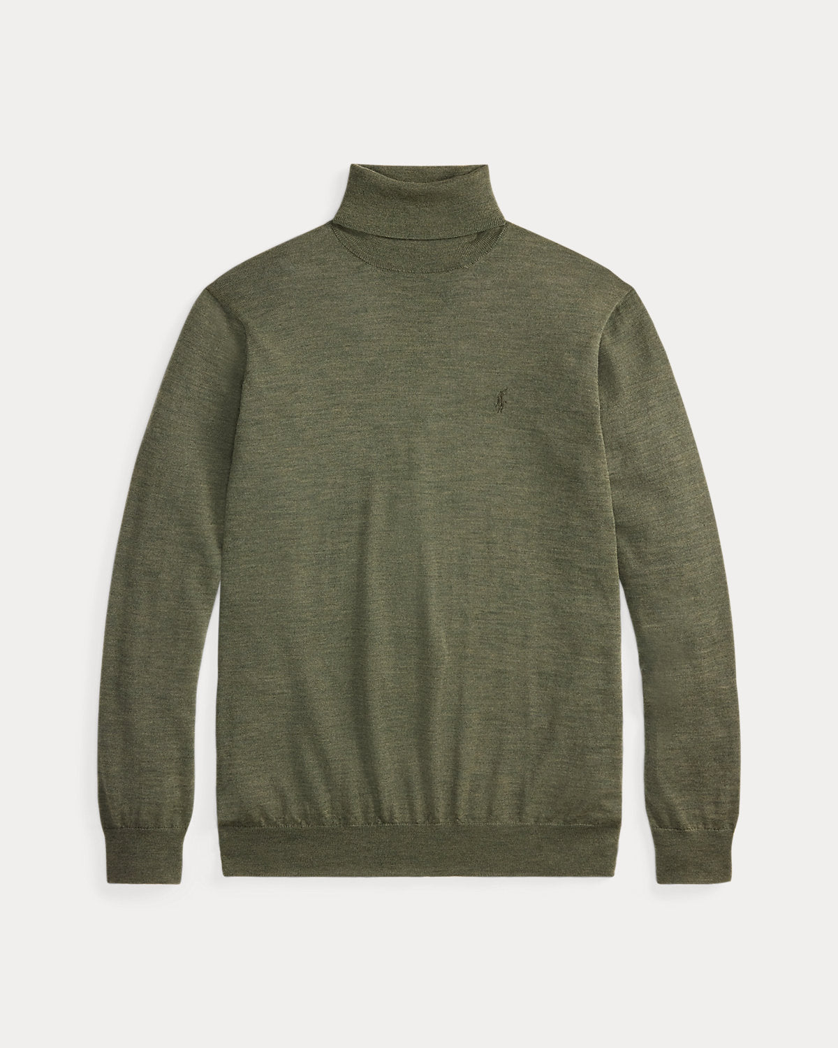 Washable Wool Turtleneck Sweater