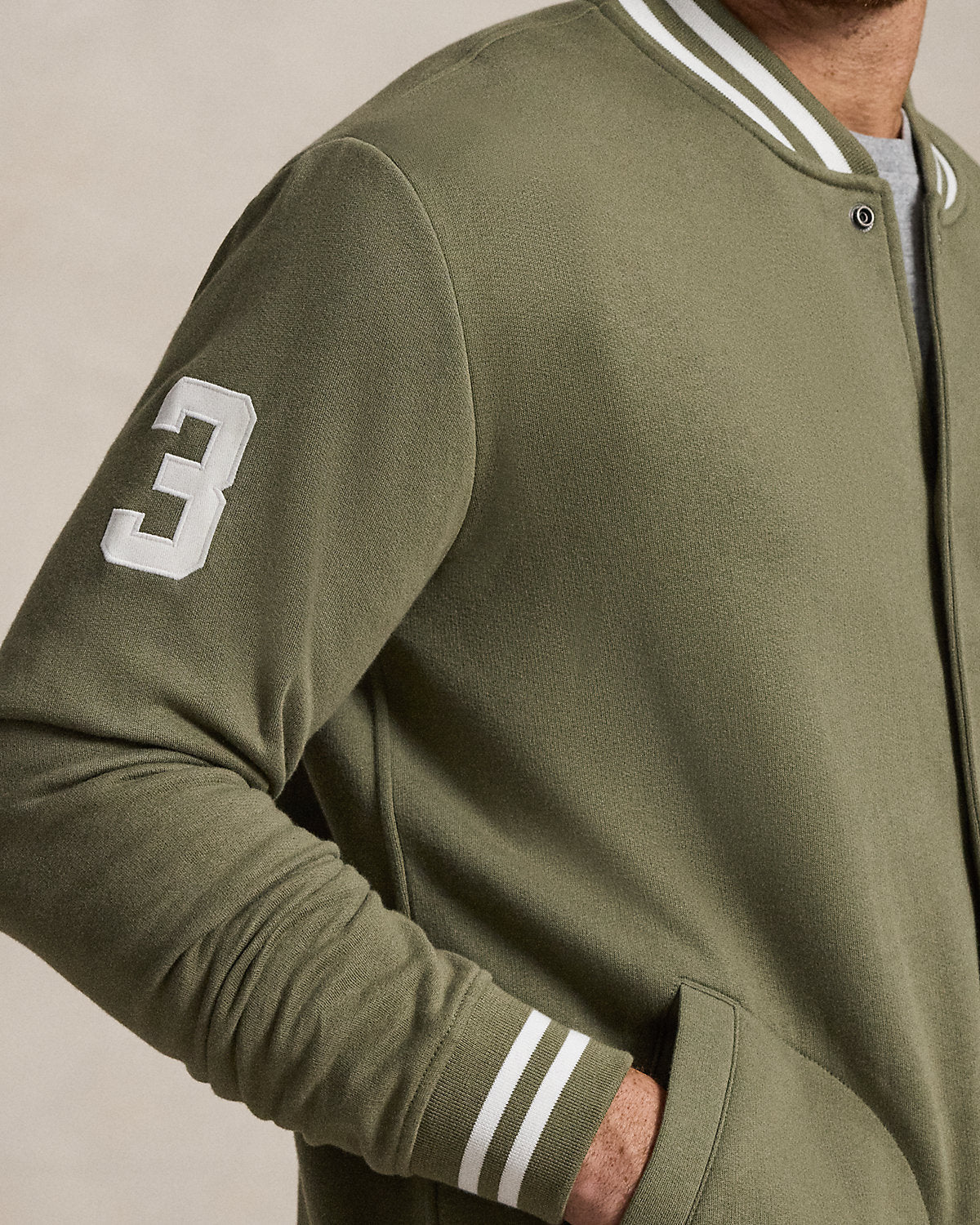 Big Pony Fleece Baseball Jacket