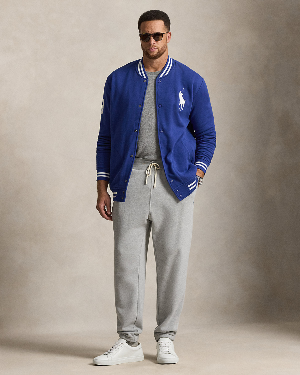 Big Pony Fleece Baseball Jacket