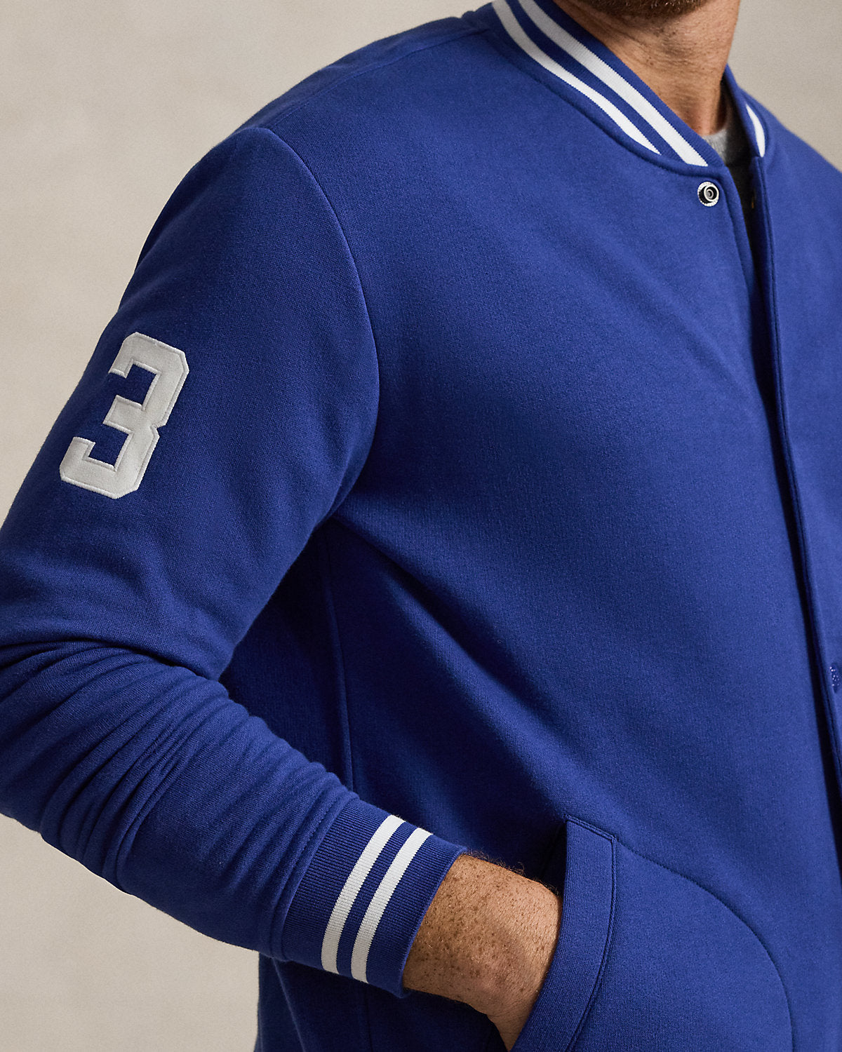 Big Pony Fleece Baseball Jacket