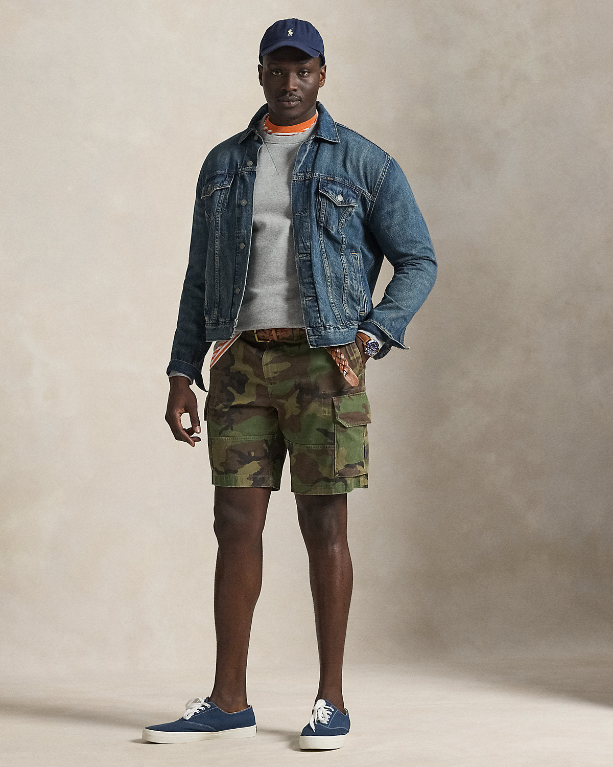 Gellar Relaxed Fit Cargo Short