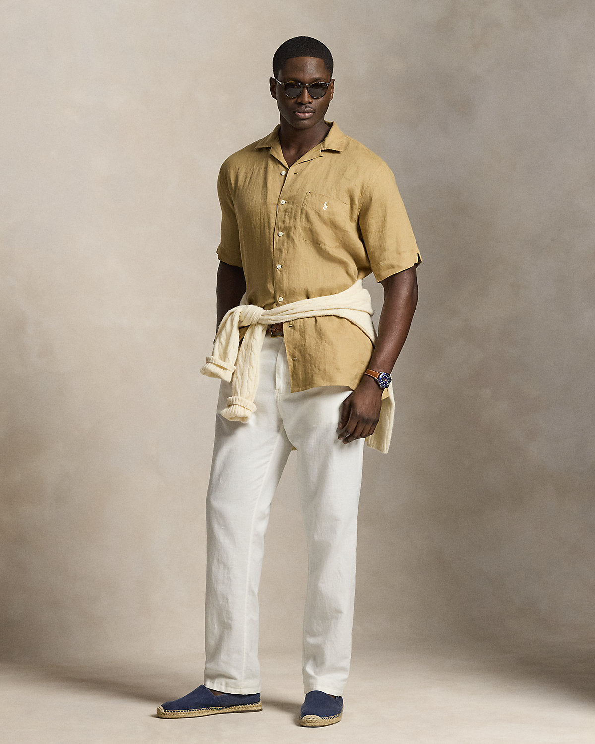 Linen Camp Shirt