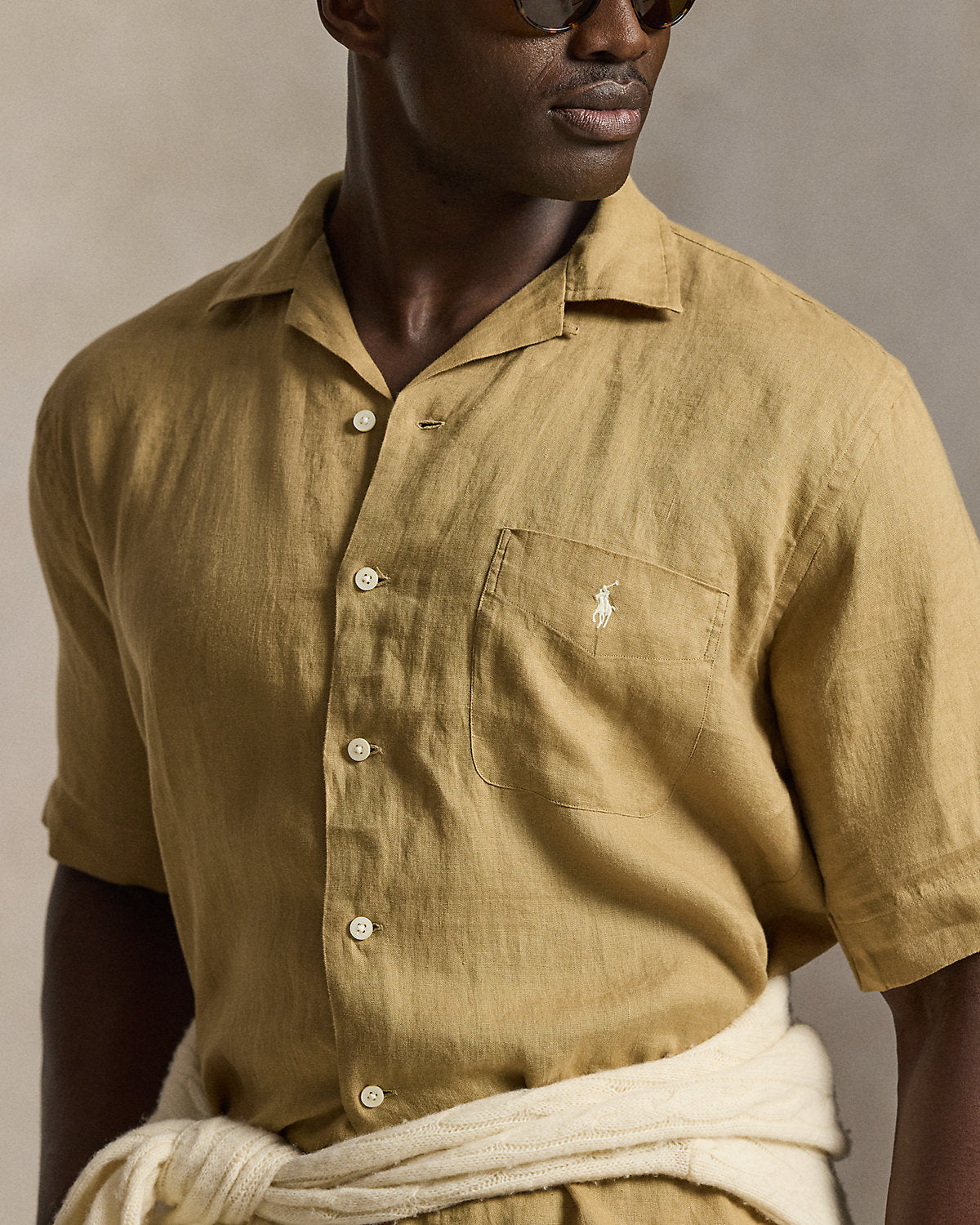 Linen Camp Shirt