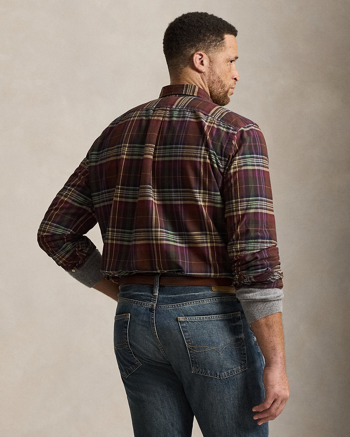 Plaid Oxford Shirt
